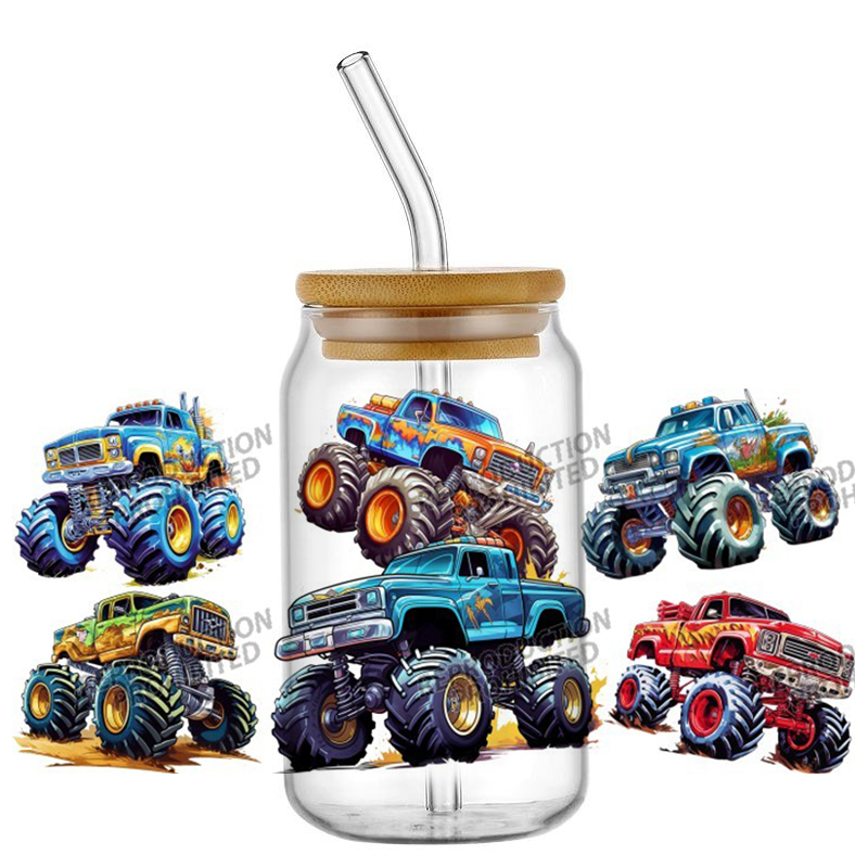 Дизайн наклеек Monster Truck,  – обзор и цена Rdta Tank Glass