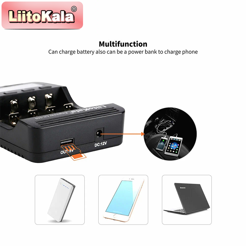 Зарядное устройство LiitoKala  – обзор и цена Vape Battery 18650